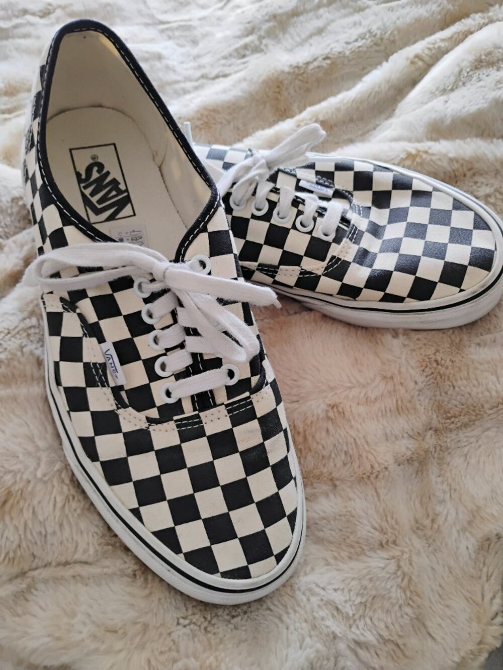 Checkered Vans